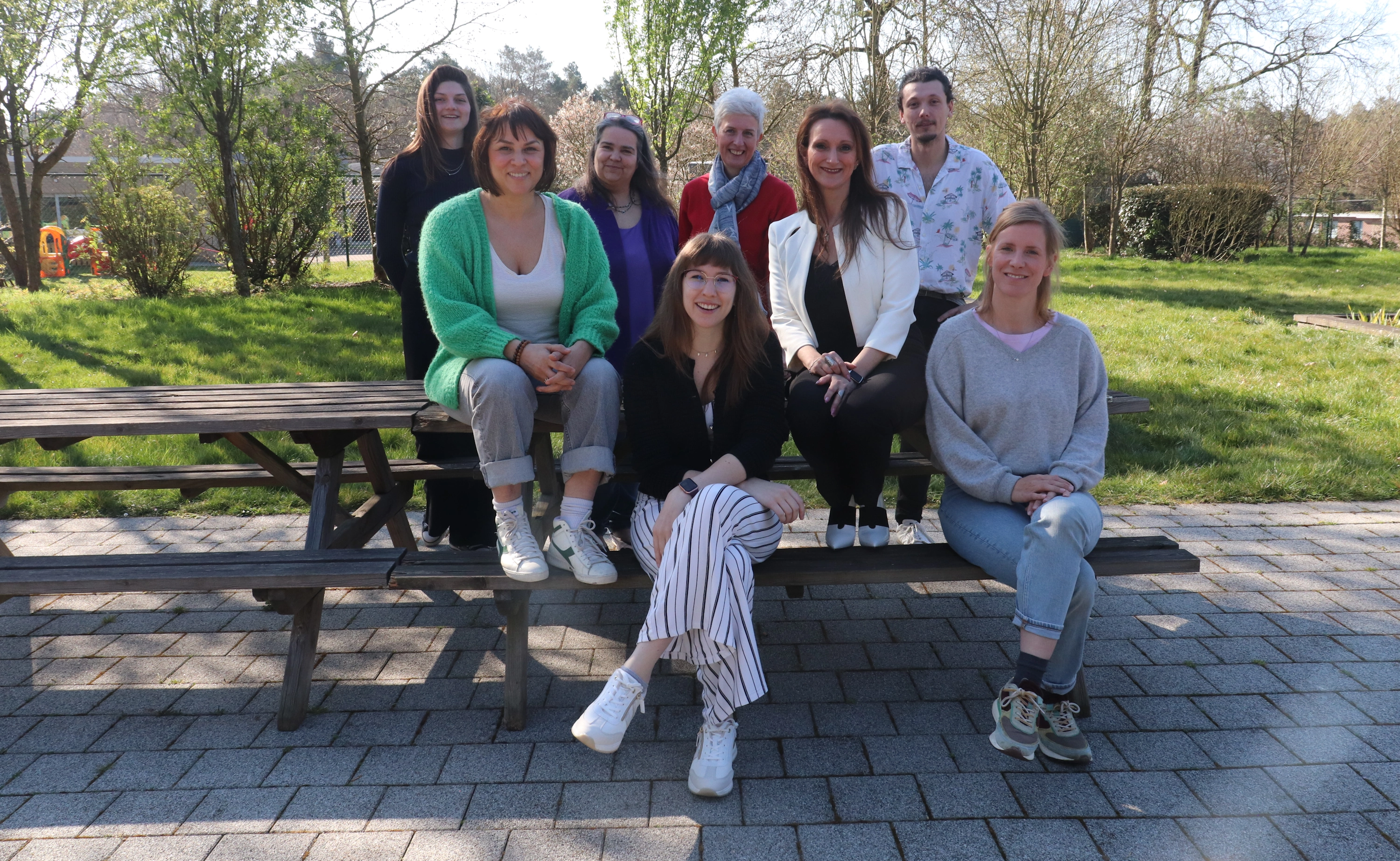 foto van de groep